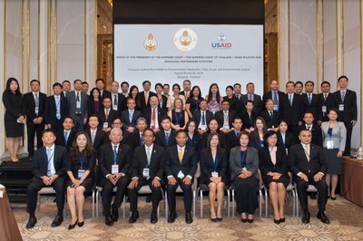 Thai Judiciary meets with regional partners to promote environmental rule of law