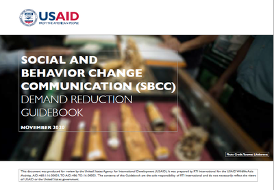 USAID launches Social and Behavior Change Communication (SBCC) demand reduction guidebook